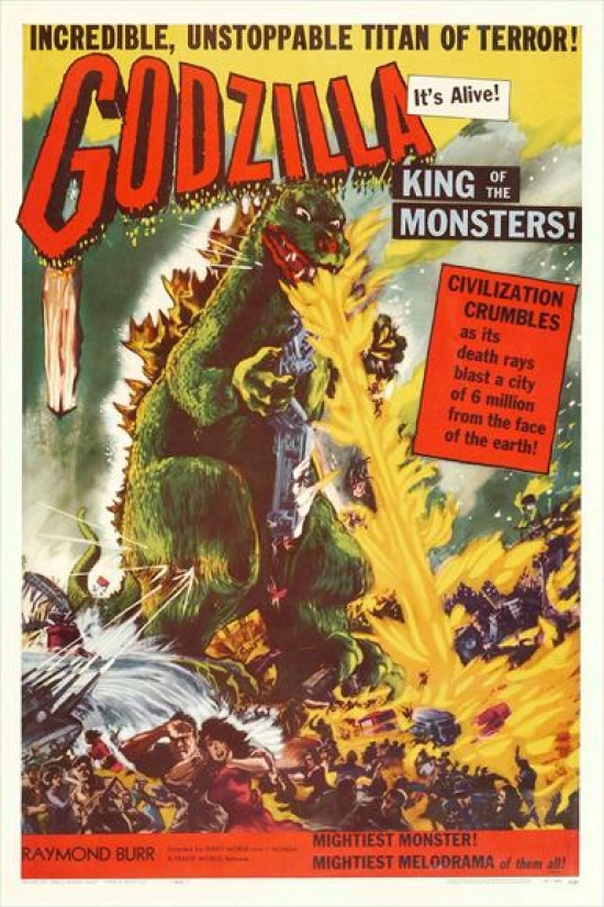 MOVIJ7213 Godzilla King of The Monsters Movie Poster Print, 27 x 40 -  Pop Culture Graphics