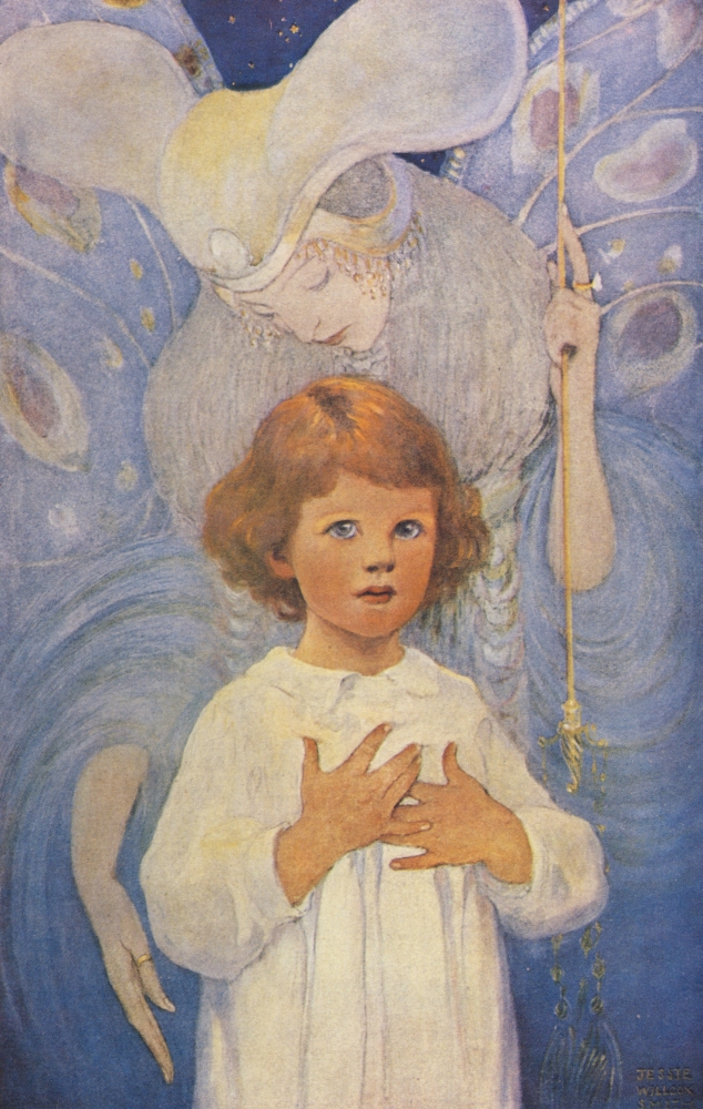 A Childs Book of Stories 1911 The Fairy God-Mother Poster Print by Jessie Willcox Smith - 24 x 36 - Large