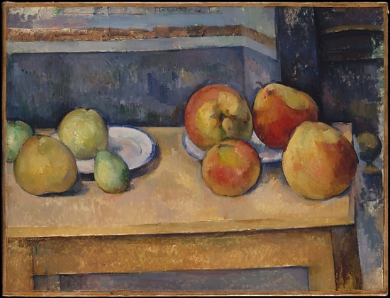 Still Life with Apples & Pears Poster Print by Paul C Zanne - French Aix-En-Provence 1839 - 1906 Aix-En-Provence - 18 x 24