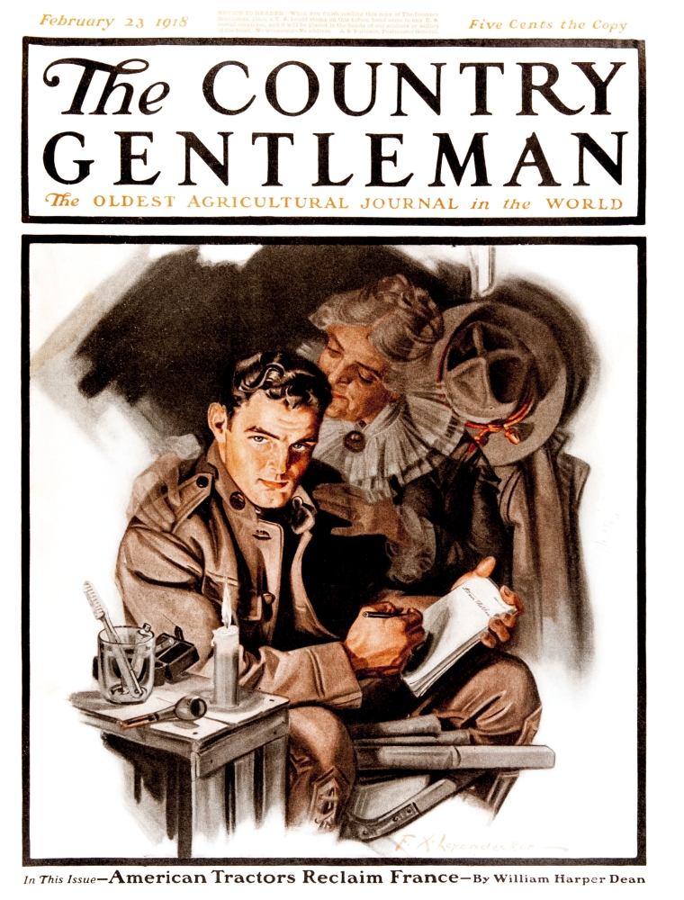 DPI12272473 Cover of Country Gentleman Agricultural Magazine From The Early 20th Century Poster Print - 13 x 17 in.