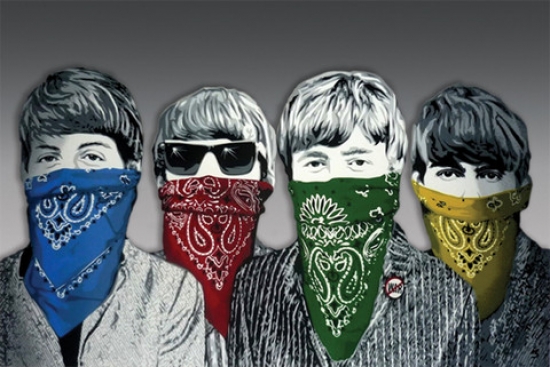 Picture of Poster Import XPS1357 Beatles Bandanas Poster Print, 24 x 36
