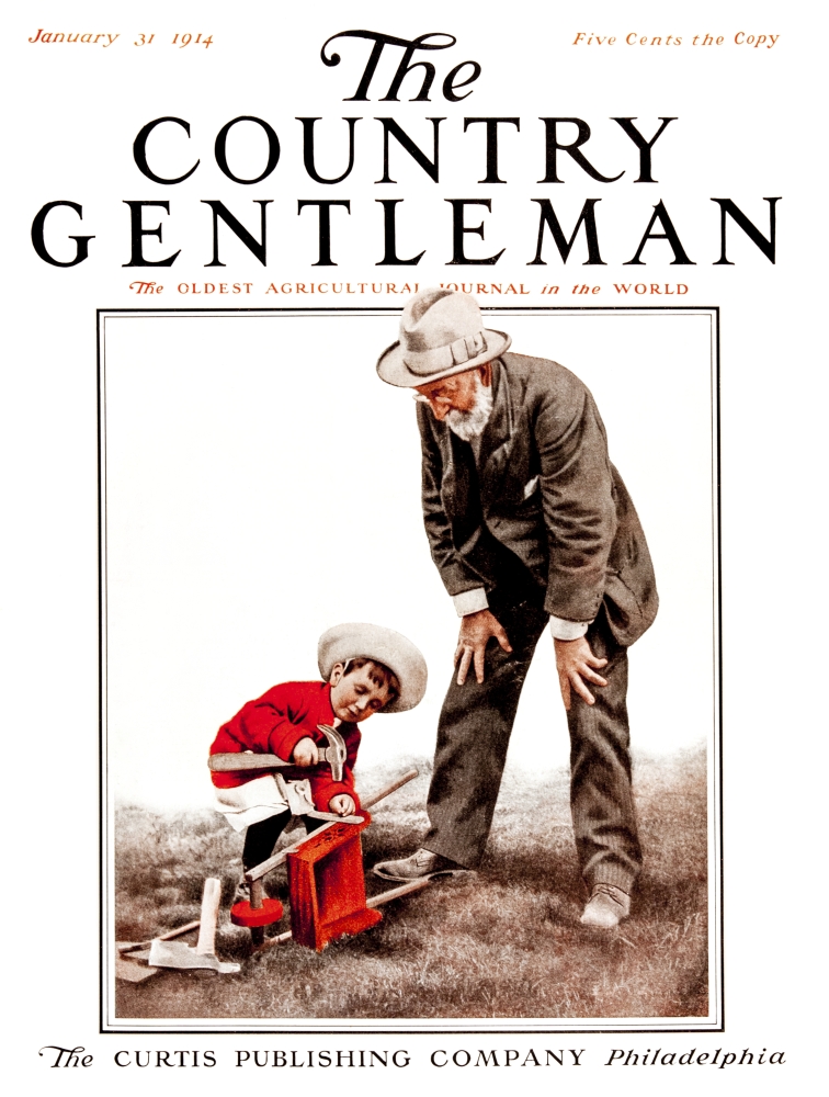 Cover of Country Gentleman Agricultural Magazine From The Early 20th Century Poster Print - 13 x 17 in.