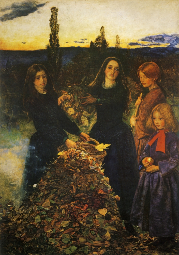 Autumn Leaves Millais 1908 Poster Print by John E. Millais - 24 x 36 - Large