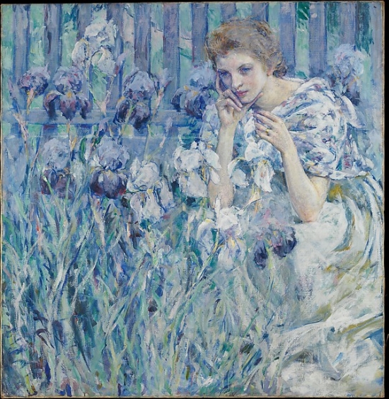 Fleur De Lis Poster Print by Robert Reid - 1862 1929 - 18 x 24
