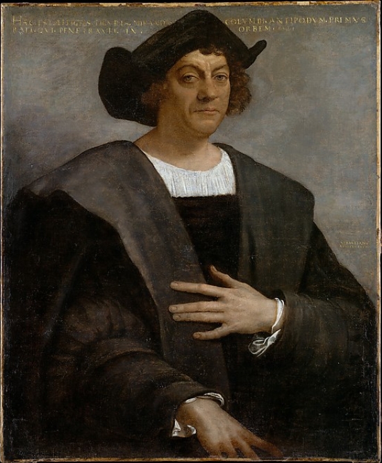 Picture of   Portrait of A Man Said To Be Christopher Columbus&#44; Born About 1446 Died 1506 Poster Print by Sebastiano Del Piombo&#44; Sebastiano Luciani&#44; Italian Venice 1485 & 86 1547 Rome&#44; 18 x 24