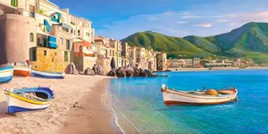 Cefalu Poster Print by Adriano Galasso - 24 x 48 - Large