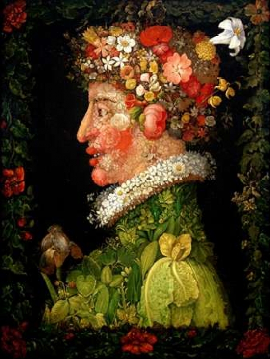 Spring Poster Print by Giuseppe Arcimboldo - 11 x 14 - Small