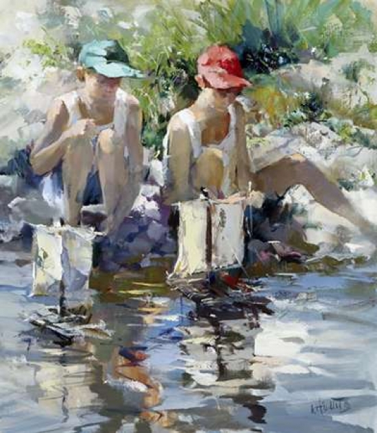 Boys Poster Print by Willem Haenraets, 12 x 12 - Small