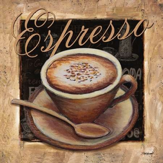 PDXTWM270SMALL Espresso Poster Print by Todd Williams, 12 x 12 - Small