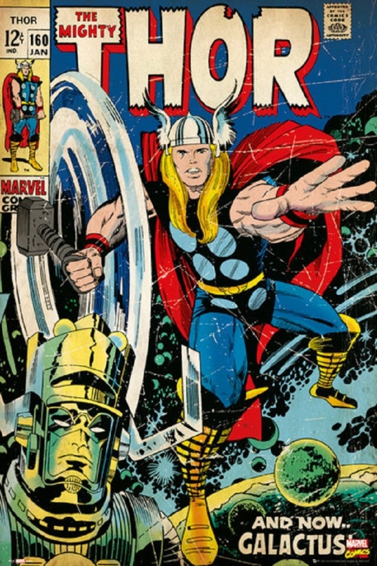 Thor - Marvel Cover Poster Print, 24 x 36