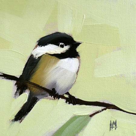 PDXM1070DSMALL Chickadee No. 143 Poster Print by Angela Moulton, 12 x 12 - Small -  Image Conscious