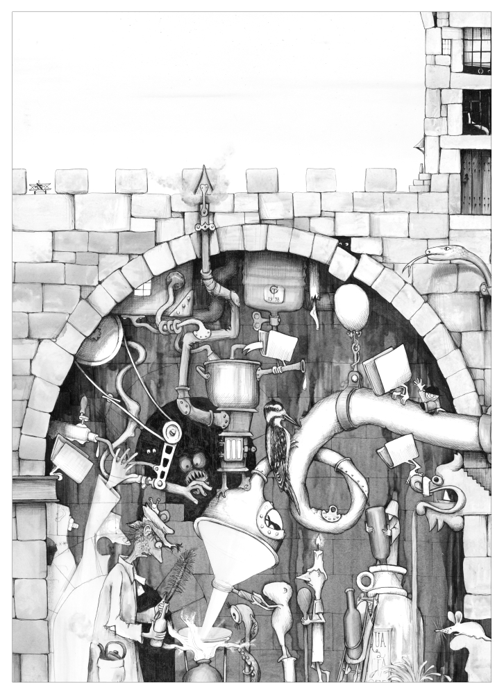 Focus Poster Print by Colin Thompson, 12 x 17