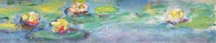 Nympheas Poster Print by Claude Monet, 12 x 36 - Large