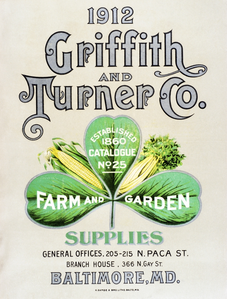 DPI12272549LARGE Historic Griffith & Turner Co. Farm & Garden Supply Catalog From Early 20th Century Poster Print - 26 x 34 in. - Large