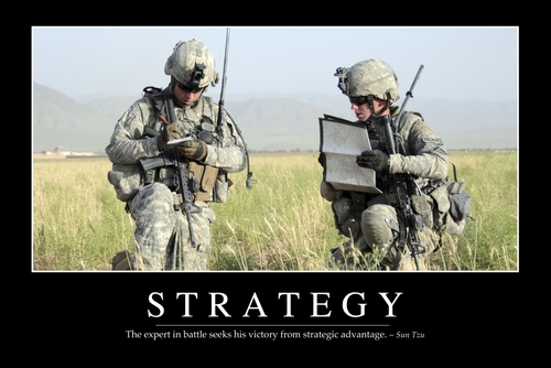 Strategy - Inspirational Quote & Motivational Poster