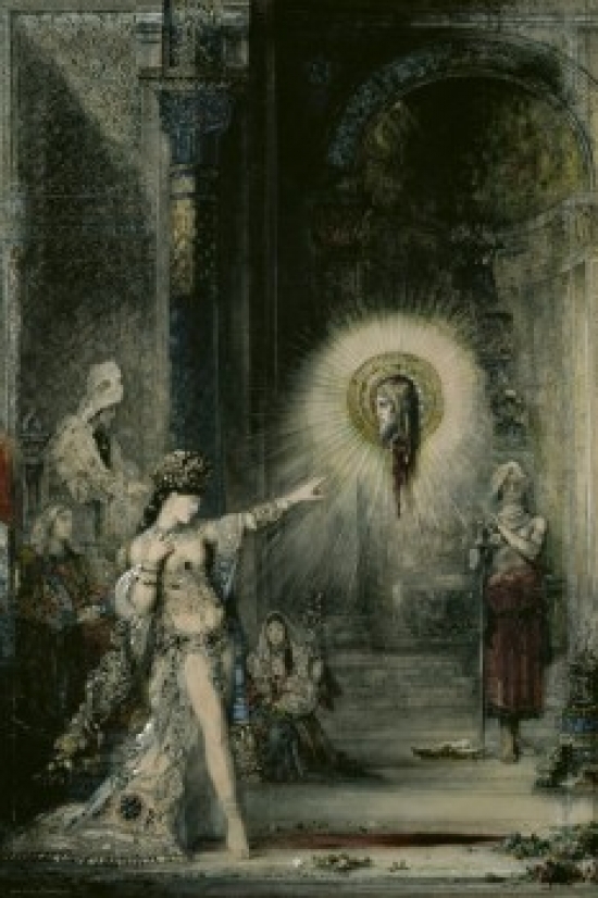 The Apparition 1874-76 Gustave Moreau, 1826-1898 French Watercolor On Paper Musee Du Louvre Paris France Poster Print, 24 x 36 - Large