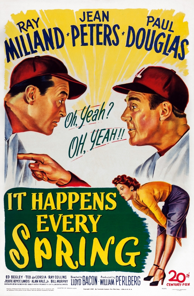 Everett Collection EVCMMDITHAFE001H It Happens Every Spring U Movie Poster Masterprint, 11 x 17