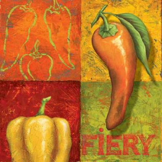Chili I Poster Print by Delphine Corbin - 12 x 12 - Small