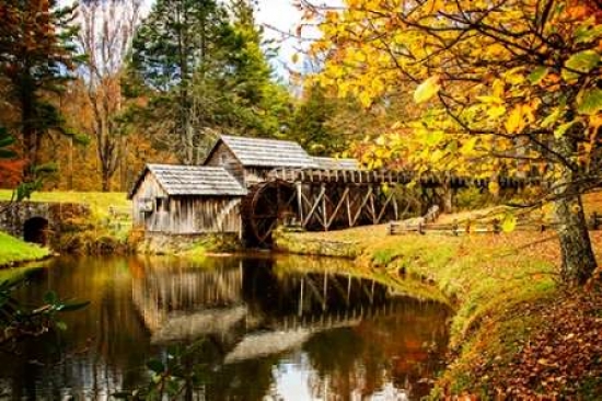 Mabry Mill I Poster Print by Alan Hausenflock, 10 x 14 - Small
