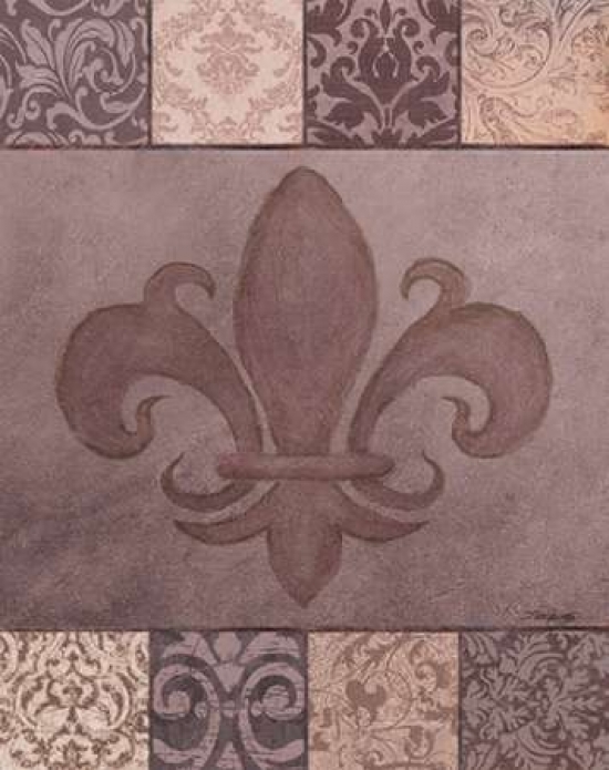Fleur De Lis I Poster Print by Todd Williams