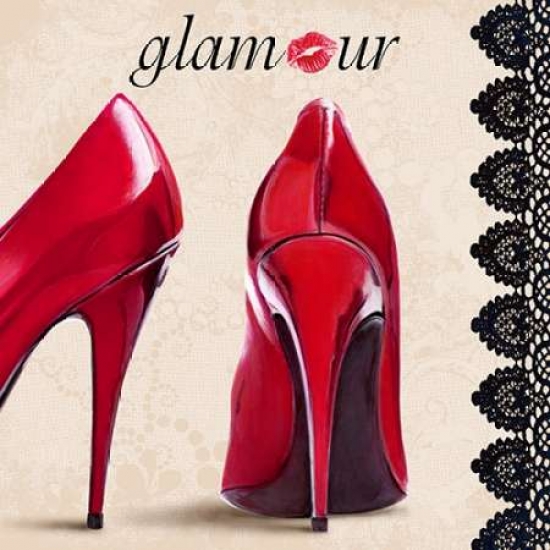 Glamour Poster Print by Michelle Clair - 12 x 12 - Small