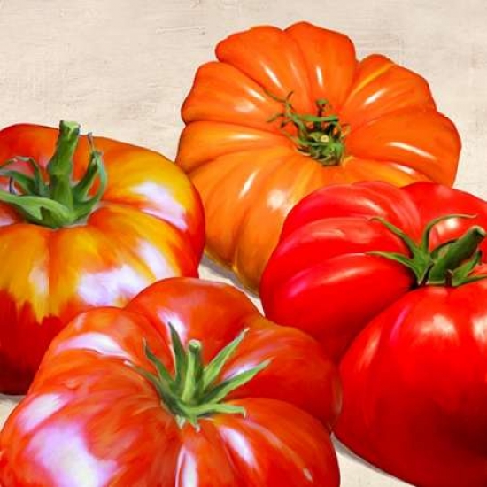 Tomatoes Poster Print by Remo Barbieri, 24 x 24 - Large