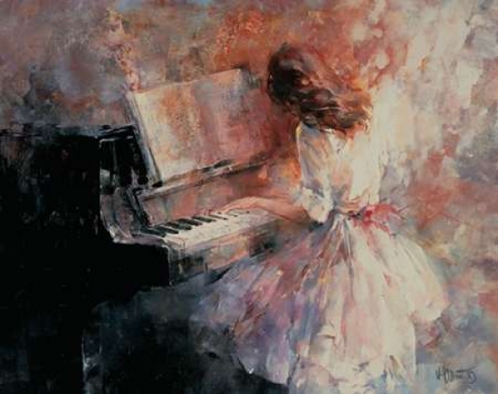 Romantic Rhythm Poster Print by Willem Haenraets - 11 x 14 - Small