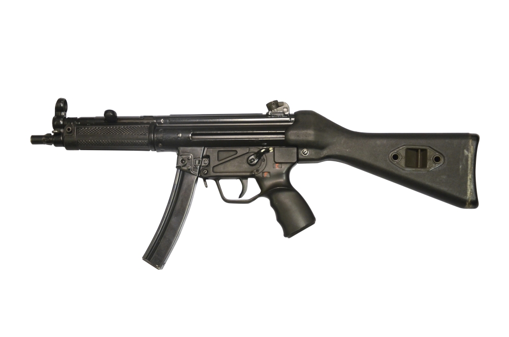StockTrek Images PSTACH100458MLARGE Heckler & Koch 9 mm Mp5 Submachine Gun Poster Print, 34 x 23 - Large