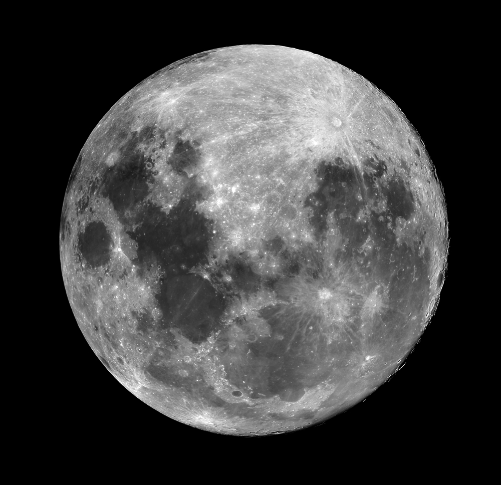 Full Moon Poster Print - 13 x 13