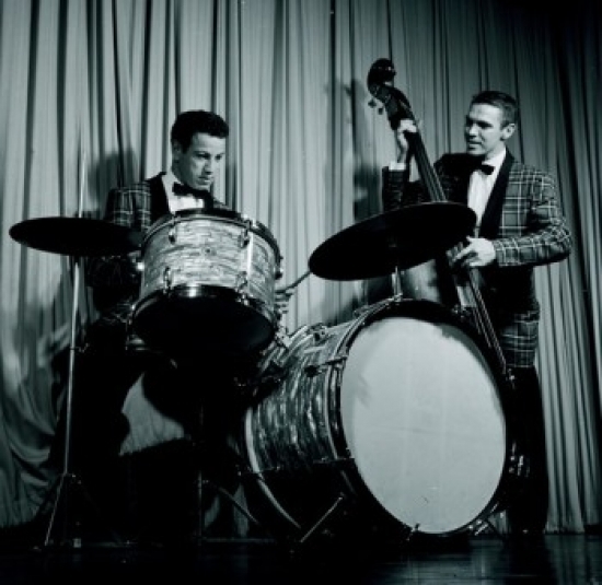 Jazz Band Playing On Stage Poster Print, 24 x 36 - Large