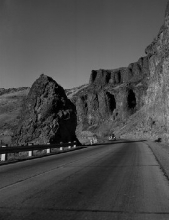 Road in Canyon Poster Print, 18 x 24