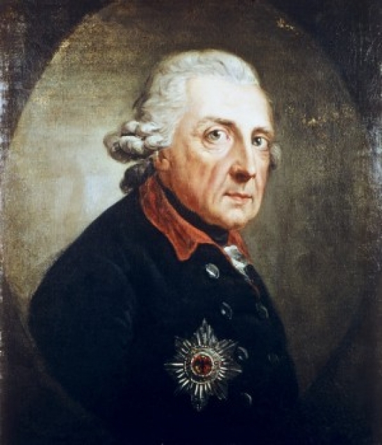 Frederick The Great Anton Graff - 1736-1813 Swiss Poster Print
