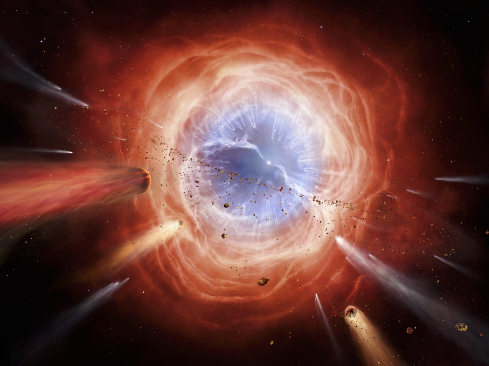A Planetary Nebula is Forming As The Star Expells Its Outer Layers Poster Print, 32 x 24 - Large