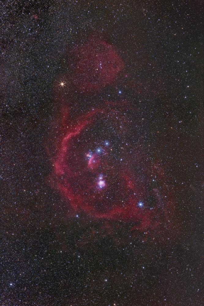 The Orion Constellation Poster Print, 11 x 17