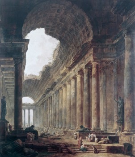 The Fountains Hubert Robert - 18 x 24