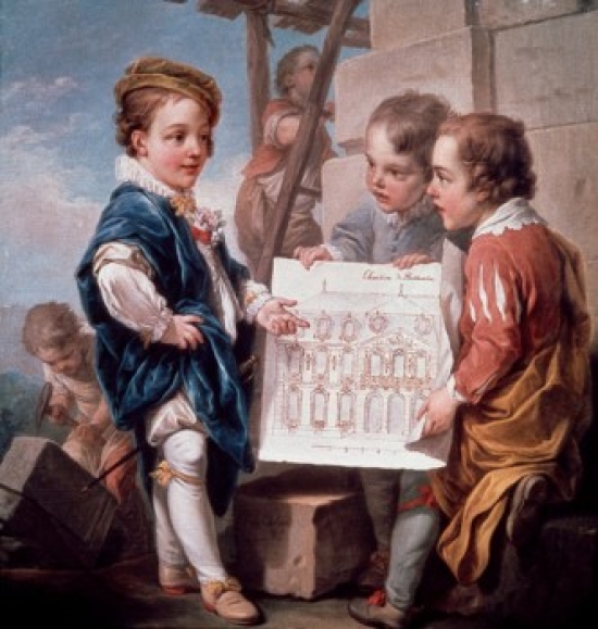 Superstock SAL900167 Architecture Carle Vanloo, 1705-1765 Flemish Palace of The Legion of Honor San Francisco Ca Poster Print, 18 x 24