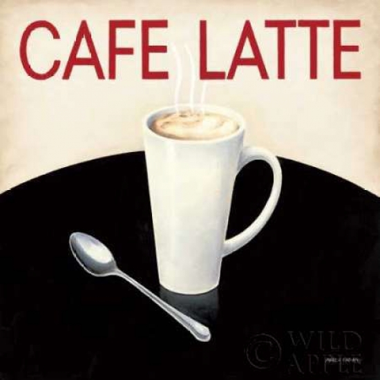 PDX10657SMALL Cafe Moderne I Poster Print by Marco Fabiano, 12 x 12 - Small