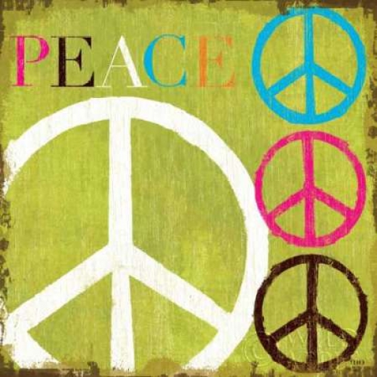 Peace Poster Print by Michael Mullan - 12 x 12 - Small