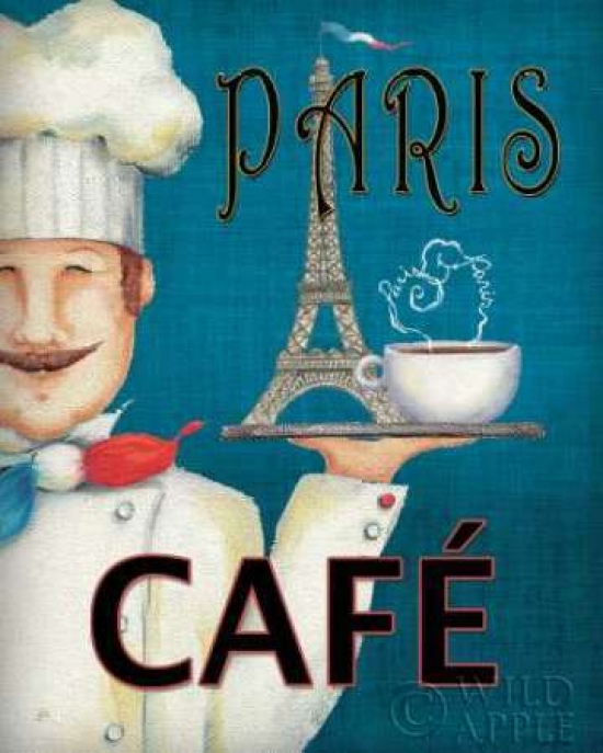PDX11425SMALL Worlds Best Chef II Poster Print by Daphne Brissonnet, 8 x 10 - Small