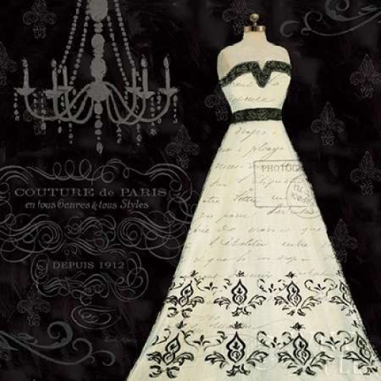 French Couture II Poster Print by Emily Adams - 24 x 24 - Large