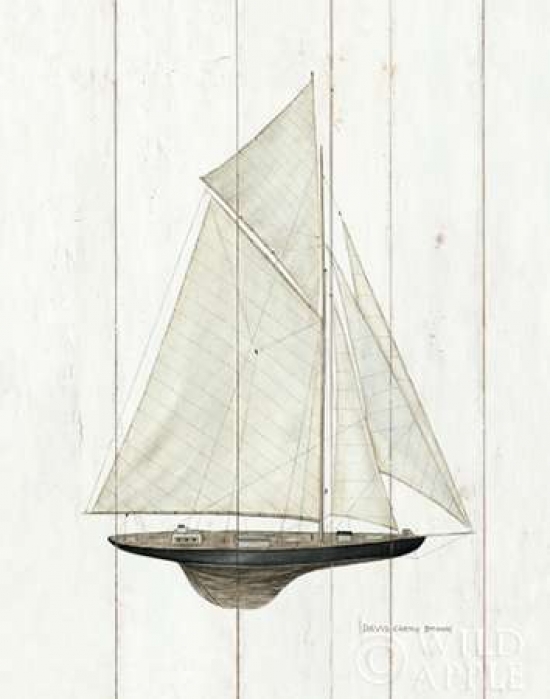 Sailboat I Poster Print by David Carter Brown, 22 x 28 - Large
