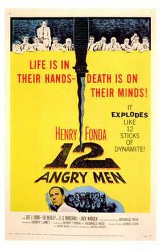 Twelve Angry Men Movie Poster - 11 x 17