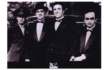 The Godfather Movie Poster, 17 x 11