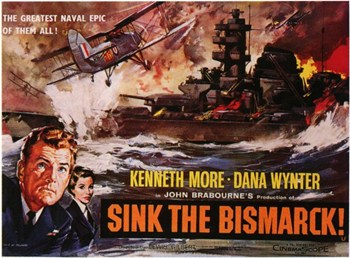 Sink the Bismark Movie Poster - 17 x 11