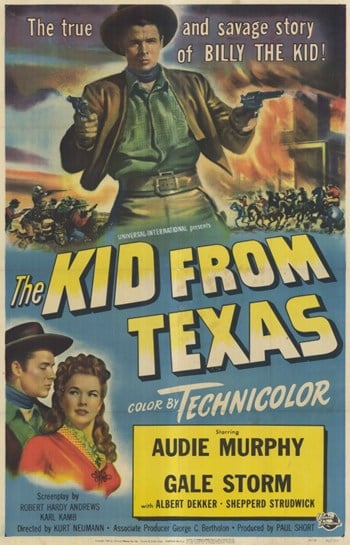 Picture of Pop Culture Graphics MOV292823 The Kid From Texas Movie Poster, 11 x 17