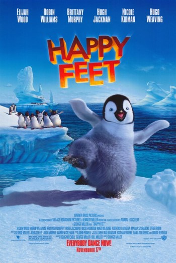 Happy Feet Movie Poster - 11 x 17