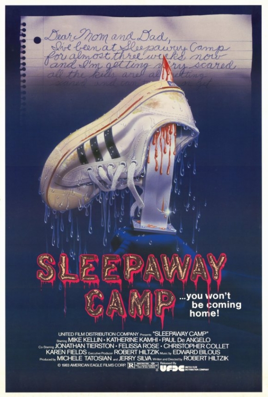 Picture of Pop Culture Graphics MOVAF1440 Sleepaway Camp Movie Poster Print, 27 x 40