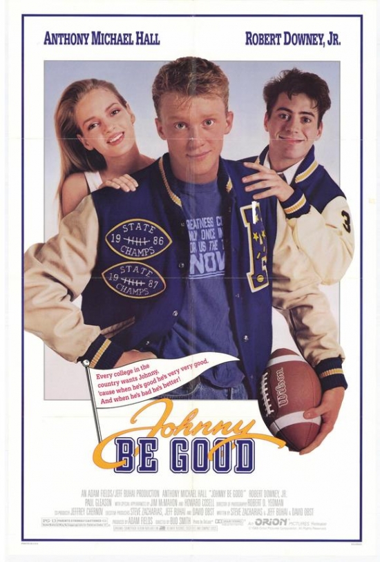 Picture of Pop Culture Graphics MOVAF8308 Johnny Be Good Movie Poster Print, 27 x 40