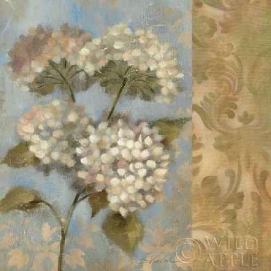 Hydrangea On Soft Blue Wag Poster Print by Silvia Vassileva - 24 x 24 - Large