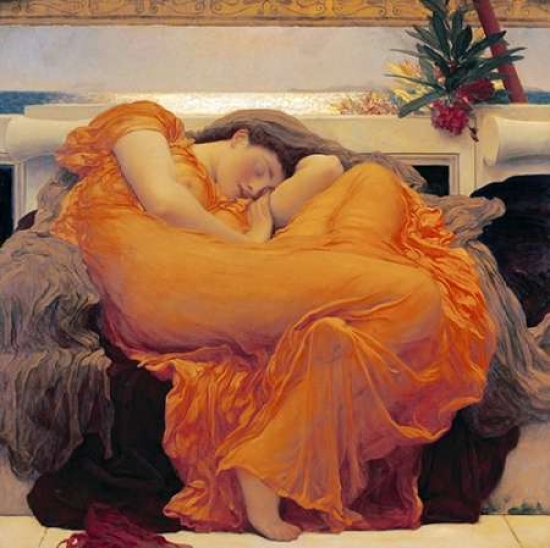 Flaming June Poster Print by Lord Frederick Leighton, 24 x 24 - Large